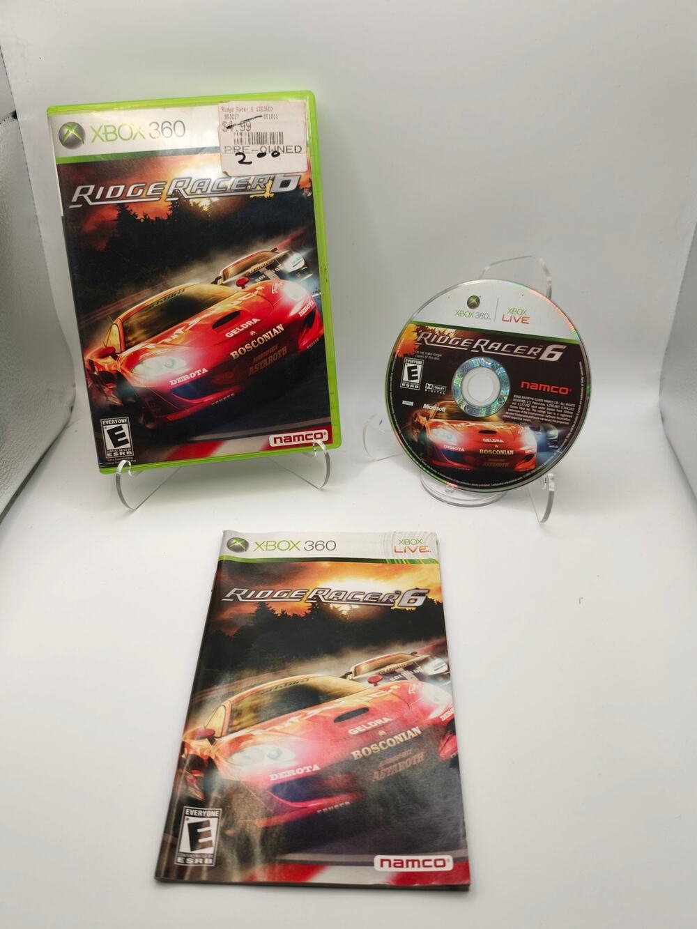 Ridge Racer 6 (Xbox 360) CIB Complete W/ Manual - Tested